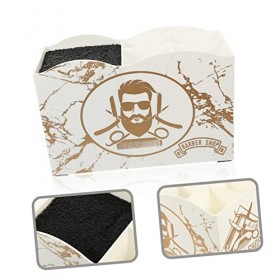 minkissy 4 Pièces 5 Support De Ciseaux De Coiffeur Organisateur DOutils De Cheveux Multioutils Support De Cisaillement De Bu