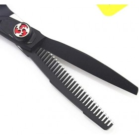 Ciseaux de coiffure, ciseaux de coiffure, ciseaux de salon de 5,5 pouces, ciseaux de coupe de barbier, ciseaux amincissants, 