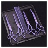 DiJiu Ciseaux de Coupe de Cheveux Kit de caissons de Ciseaux de beauté kit de Coiffure à Cheveux Ciseaux de Coiffeur Professi