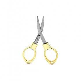 Ciseaux artisanaux pliants en acier inoxydable, 1 pièce, porte-clés, ciseaux de pêche, Mini coupe de poche, artisanat, coutur