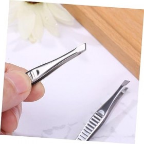 Pincettes dextension de cils de beauté, 2 pièces pince à sourcils pince à sourcils outil de maquillage pince à épiler pince ...