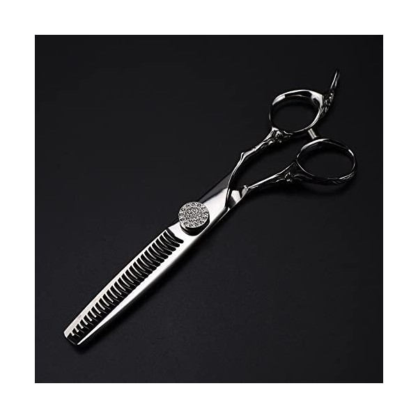 Ciseaux de coupe de cheveux Professional Japan 440c 6 Inch Scissor Upscale Hairciseaux de coupe de cheveux Haircut Thinning B