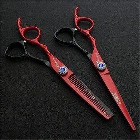 KOAIEZ Ensemble De Ciseaux À Main Gauche en Acier Inoxydable De 6,0 Pouces, Kit Doutils De Coupe des Ciseaux À Main Gauche 