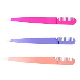 Pince à épiler pour femme 3 pièces 2 1 pince à épiler pince à épiler pince à cils pince à épiler pince à épiler pour le visag