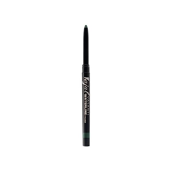 VASANTI Kajal Waterline Crayon Eyeliner Vert Nuit Doux Imperméable Longue Durée Vegan, Sans cruauté envers les animaux, Fab