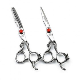 Outils de toilettage pour animaux de compagnie en acier inoxydable, ciseaux de coupe de cheveux professionnels, ensemble de c