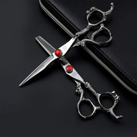 Outils de toilettage pour animaux de compagnie en acier inoxydable, ciseaux de coupe de cheveux professionnels, ensemble de c