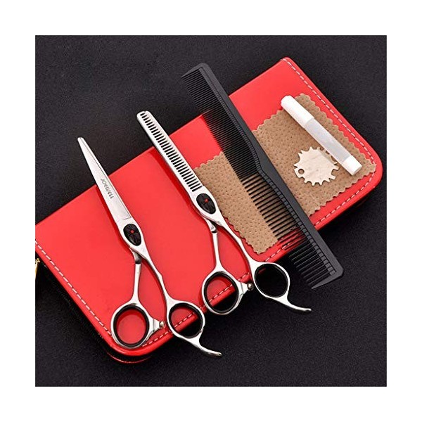 Chaomeiart Professionnel Ciseaux Cheveux Coiffure Ciseaux Salon De Coiffure Plat Dilution Set Outil Famille Texturation De Ha