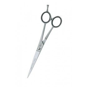 Roseline Ciseaux Droit Rose Line avec Anneaux Confort pour Chien 6" 1/2 16,5 cm 46 g