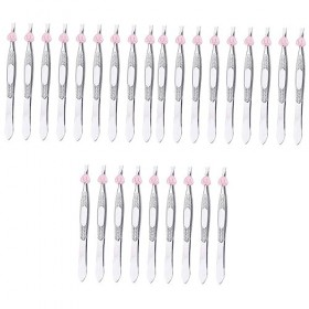 Pincettes dextension de cils de beauté, pinces à sourcils 12 pièces pinces professionnelles pince à sourcils pince à sourcil