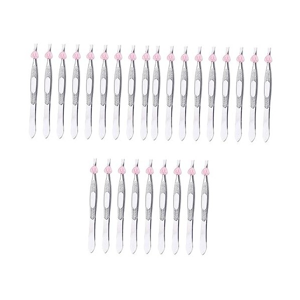 Pincettes dextension de cils de beauté, pinces à sourcils 12 pièces pinces professionnelles pince à sourcils pince à sourcil