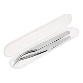 Pince à épiler pour extensions de cils, 2 pièces, pince à épiler pour extensions de cils, pince à bijoux, outils pour extensi