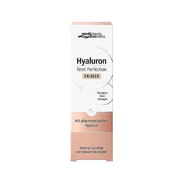 medipharma cosmetics Hyaluron Teint Perfection Primer korrigiert Hautrötungen, 30 ml Solution