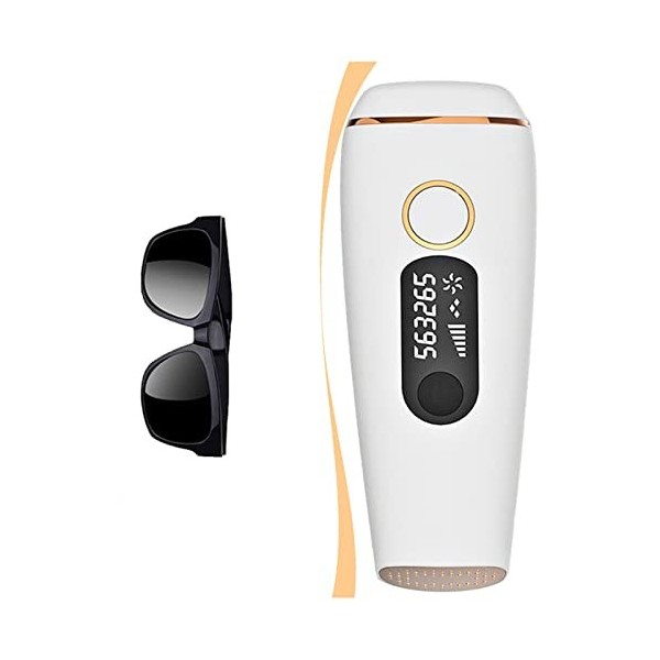 Starensky Epilateur Electrique Femme, LumièRe PulséE Intense Ipl Hair Remover Machine Demamly Epilation Appareil A éPilation,