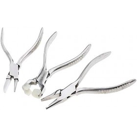 Jeu de coiffure Lunettes 5pcs inoxydable Eye Frame Repair optique Opticien Pinces Outils Set