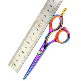 Ciseaux de coiffure, ciseaux de coupe de cheveux, ensemble combiné de ciseaux à cheveux, coupe nette et précise pour salon de