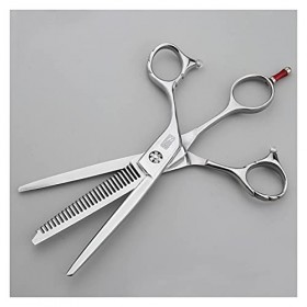 Tondeuses à cheveux pour hommes, ciseaux créatifs à trois couteaux, ciseaux de barbier en acier inoxydable, ciseaux de coiffu