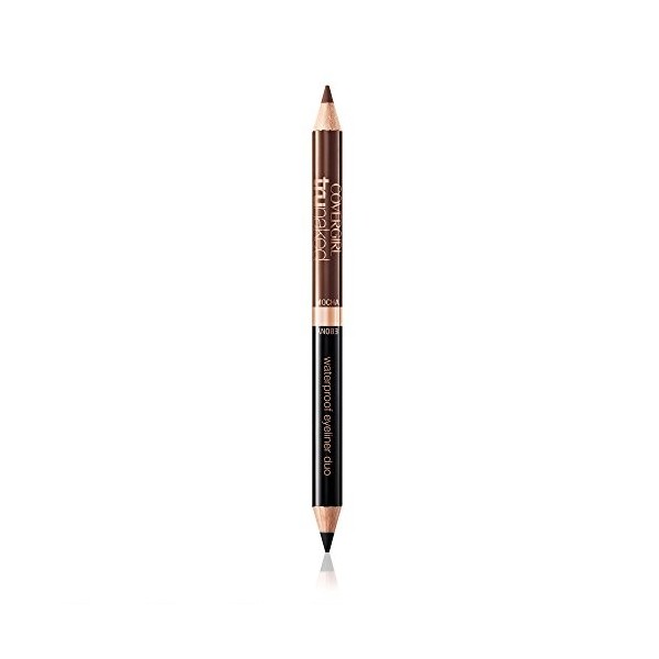 CoverGirl TruNaked Waterproof Eyeliner Duo - 805 Mocha/Ebony For Women 0.03 oz Eyeliner