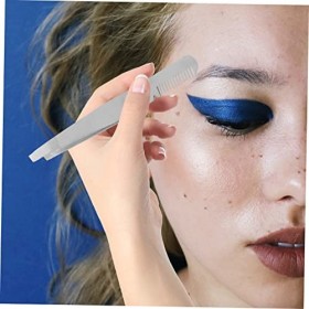 Pincettes dextension de cils de beauté, pincettes de cheveux du visage 4 pièces pince à épiler coupe de sourcils petits outi ...