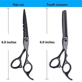 Ensemble de ciseaux de coiffure, ciseaux de coiffure professionnels, salon de coupe de cheveux, ciseaux de coupe de cheveux e