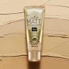 Eveline Cosmetics Satin Matt Matt et Primer facial opaque, 30 ml, n ° 104 Beige