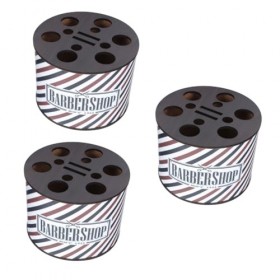 FRCOLOR 3 Pièces Prise De Ciseaux De Coiffure Ciseaux De Salon Étuis À Ciseaux Pour Coiffeurs Organisateur De Support De Peig