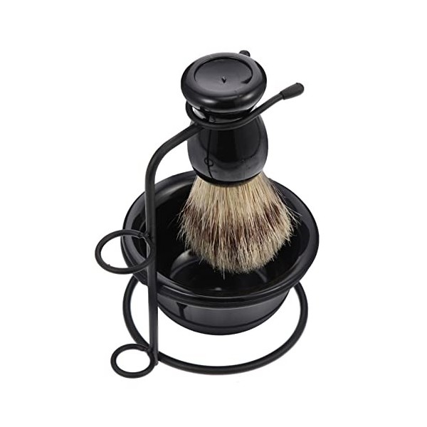 ADOCARN Support De Blaireau 4 Ensembles Mari Kit Outils Pratiques Et Rasage Pères Noël Bol Mens Moustache À Raser Du Jour Pou