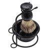 ADOCARN Support De Blaireau 4 Ensembles Mari Kit Outils Pratiques Et Rasage Pères Noël Bol Mens Moustache À Raser Du Jour Pou