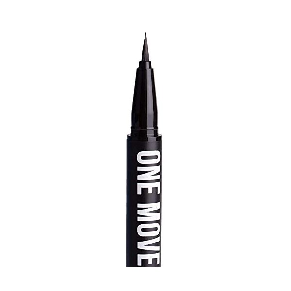 INGLOT One Move Liquid Eyeliner Noir | Imperméable Longue Tenue | Maquillage Pour les Yeux | Eye liner Liquide Avec Applicate