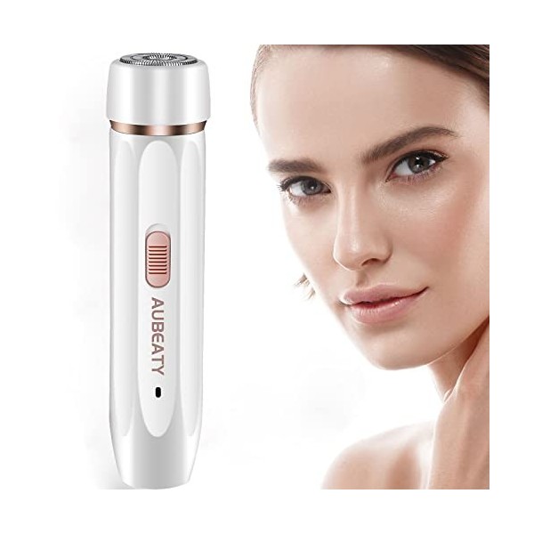 Épilation faciale indolore pour femme, tondeuse de précision/épilation pour femme, tondeuse à cheveux rechargeable par USB, d