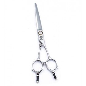 SEESEE.U 6.0 Professional Twin Tail Barber Salon Razor Edge Hair Ciseaux de Coupe et de texturation/mélange, kit de Coiffu