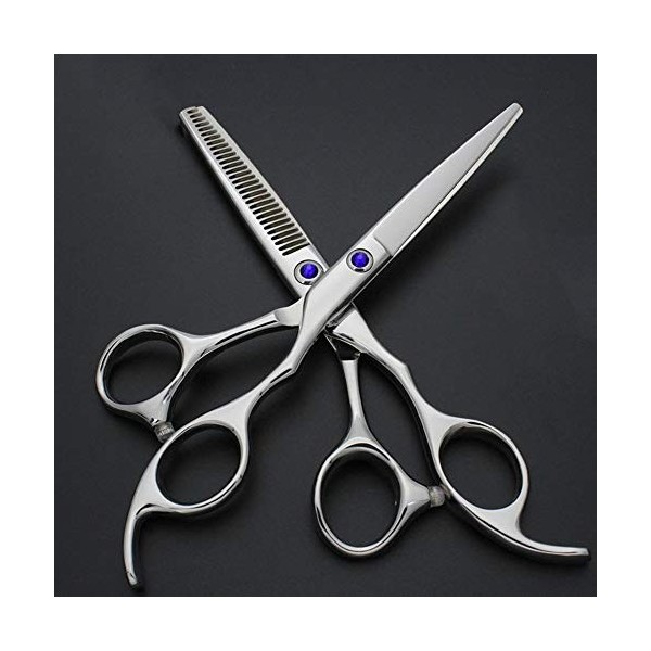 Strumenti per taglio dei capelli, Ensemble de coupe de cheveux professionnel de 6 po, ciseaux de coiffure à poignée classique