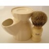 Progress Vulfix 404b Pure Badger Shaving Brush & Shaving Mug by Progress Vulfix