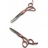Ciseaux de coiffeur Ciseaux de coiffure professionnels et ciseaux à effiler avec poche à ciseaux 14 Cm 15,2 Cm Salon de coiff