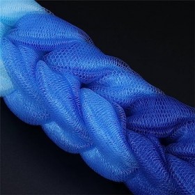 DINGZZ 2X Bleu Frottant De Toilette Brosse De Bain For Serviettes De Dos Exfoliant Gommage Éponge De Douche Rasage et Épilation