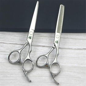 Ciseaux De Coiffure Coupe De Cheveux Set Professionnel 6.0 Pouces Salon De Coiffure Ciseaux À Effiler Ciseaux Plat Dents Cise