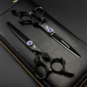 Ciseaux amincissants professionnels, ensemble de ciseaux de coupe de cheveux, kit de ciseaux de coiffure, ciseaux de coupe, c