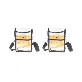 Lot de 5 étuis pour ciseaux à cheveux - Jaune