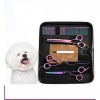 Ciseaux de barbier Ensemble de ciseaux de coiffure pour animaux de compagnie Pratique de la couleur Coupe de cheveux de chien