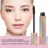 4D Silk Fiber Lash Mascara,Natural Waterproof Smudge-proof Mascara, Natural Thickening Lengthening Mascara No Clumping, No.