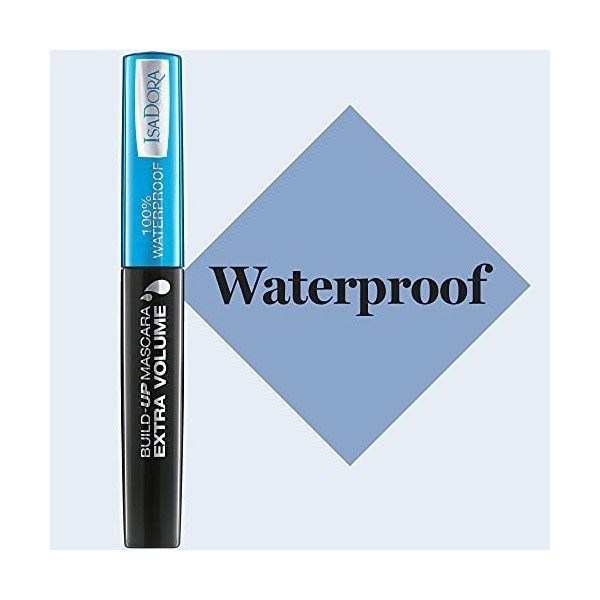 Isa Dora Build-up Extra Volume Mascara 100 % Waterproof 20 Black 