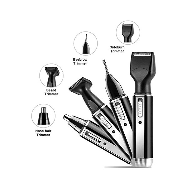 Tondeuse à Barbe Nez Sourcils - Tondeuse Nez Oreilles Epilateur, Tondeuse Du Nez Oreilles Électrique, Rasoir à Nez Électrique