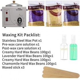 Chauffe-cire en métal pour mains et pieds - Pour épilation à la cire de paraffine