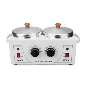 Chauffe Cire Électrique À Double Chauffe Cire Pot Pour Paraffine Molle, Chaude, Crème Et Bande Cire Température Réglable Grai