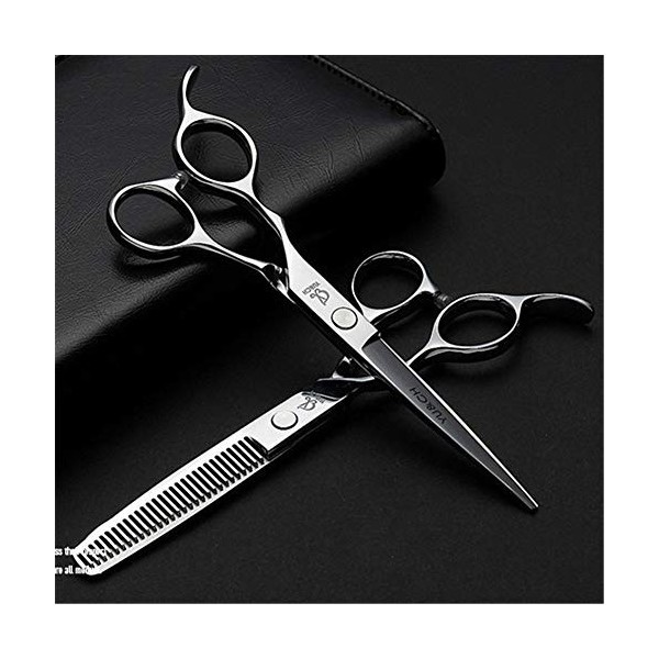 WYGC Scissors Ciseaux Coiffure Série Gaucher Professionnel Cisailles Styliste De Salon Coupe Nette et Précise Ciseaux de Coup