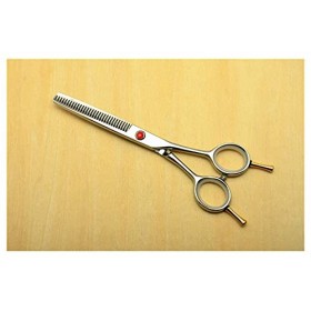 Ciseaux de coiffure JP 440C Ciseaux de coupe Ciseaux à effiler Ciseaux professionnels pour cheveux humains couleur : rouge, 