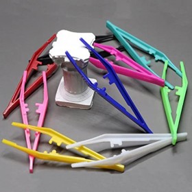 Pincettes à cils 30 pièces pinces à cheveux jetables sourcils nez cheveux tondeuse indolore tondeuse à sourcils outil de coup...