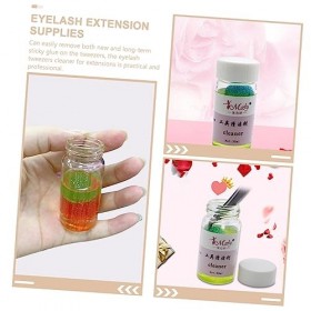 2 pièces pince à épiler nettoyant pour extensions de cils pince à épiler pour faux cils pince à épiler nettoyant pour cils fo...