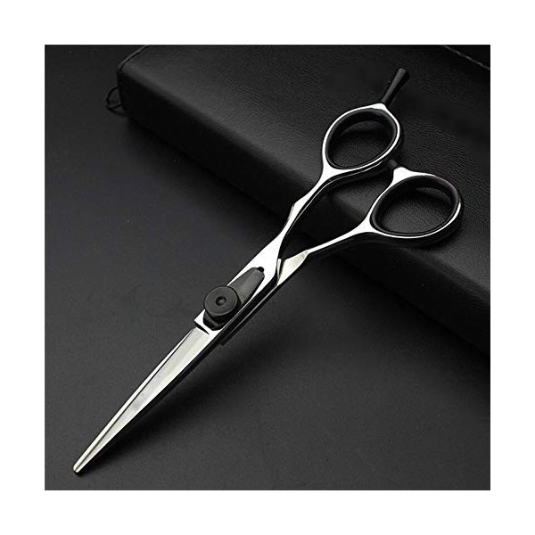 GOOFFY Ciseaux artisanaux Professionnel japonais 440c 6 Ciseaux de coiffure Coupe plate Ciseaux de coiffure de coiffeur Cisea