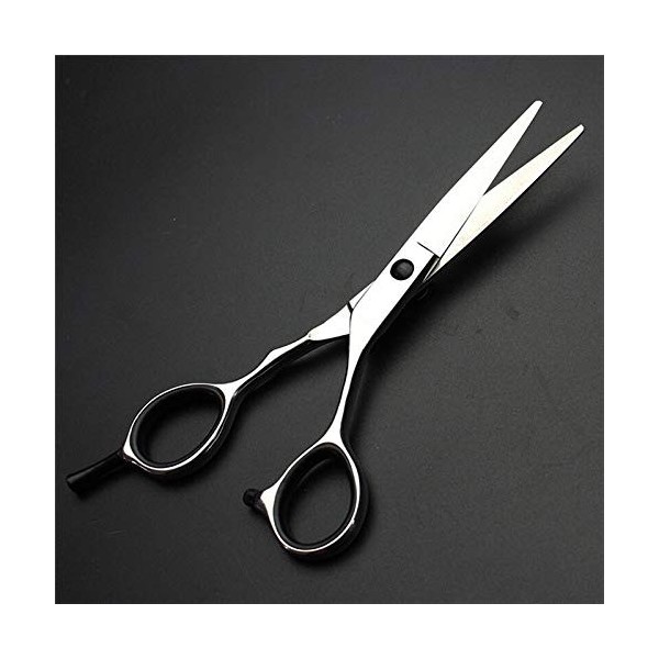 GOOFFY Ciseaux artisanaux Professionnel japonais 440c 6 Ciseaux de coiffure Coupe plate Ciseaux de coiffure de coiffeur Cisea